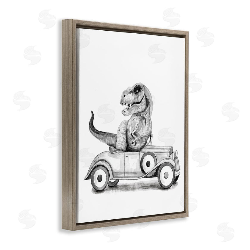 Rachel Nieman | Dinosaur in Vintage Vehicle