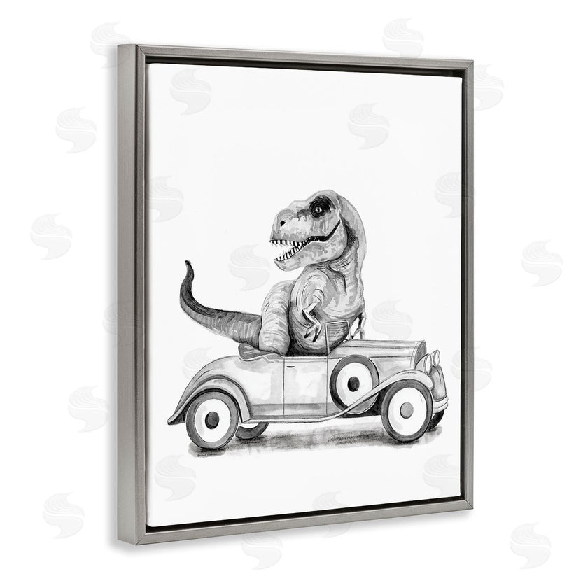 Rachel Nieman | Dinosaur in Vintage Vehicle
