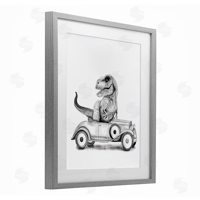 Rachel Nieman | Dinosaur in Vintage Vehicle