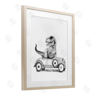 Rachel Nieman | Dinosaur in Vintage Vehicle