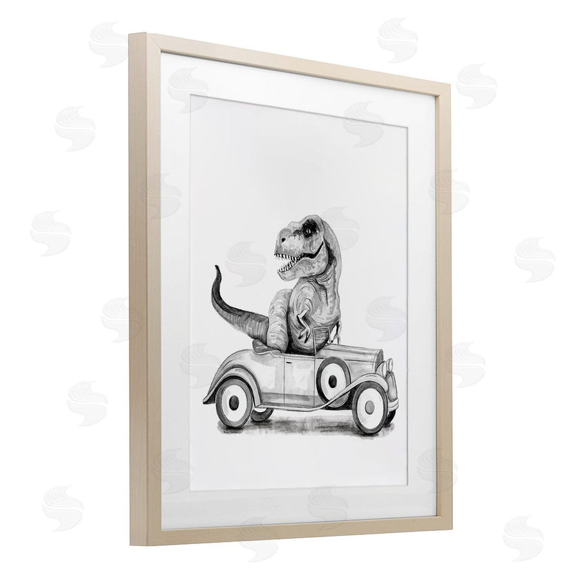 Rachel Nieman | Dinosaur in Vintage Vehicle