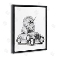 Rachel Nieman | Triceratops in Vintage Vehicle