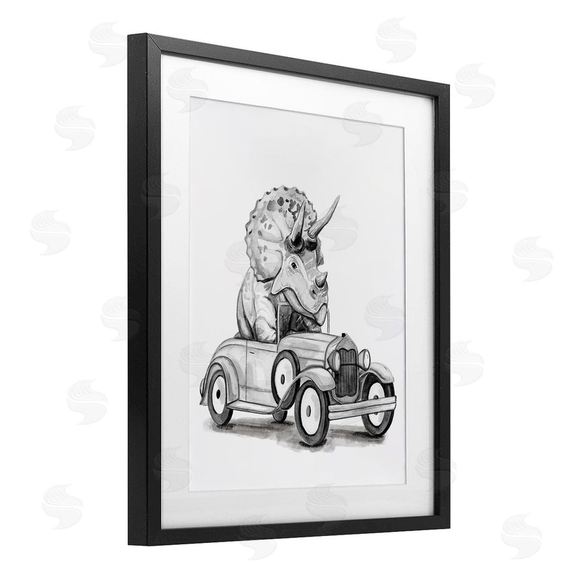 Rachel Nieman | Triceratops in Vintage Vehicle