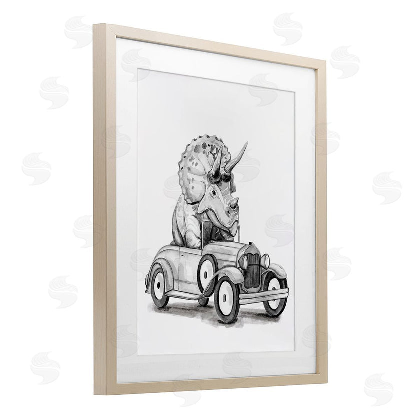 Rachel Nieman | Triceratops in Vintage Vehicle