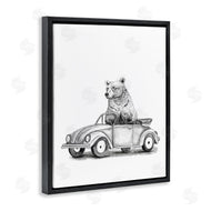 Rachel Nieman | Bear in Vintage Vehicle