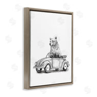Rachel Nieman | Bear in Vintage Vehicle