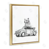 Rachel Nieman | Bear in Vintage Vehicle