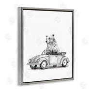 Rachel Nieman | Bear in Vintage Vehicle