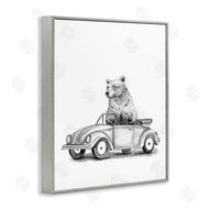 Rachel Nieman | Bear in Vintage Vehicle