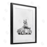 Rachel Nieman | Bear in Vintage Vehicle