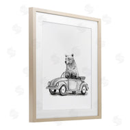 Rachel Nieman | Bear in Vintage Vehicle