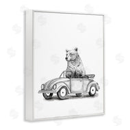 Rachel Nieman | Bear in Vintage Vehicle