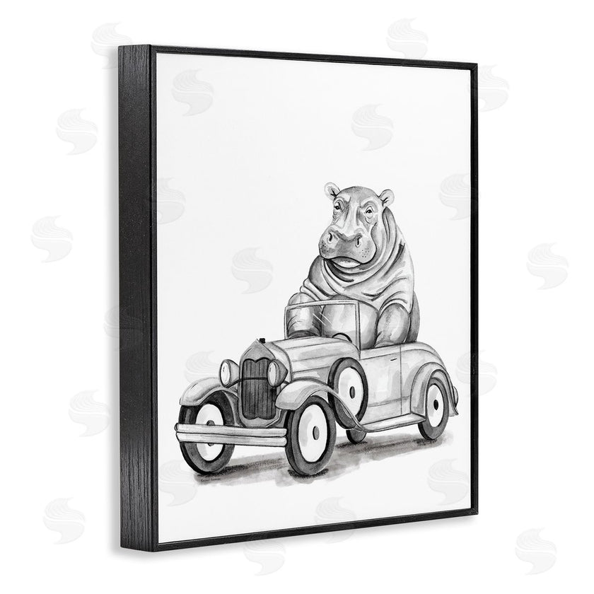 Rachel Nieman | Hippo in Vintage Vehicle
