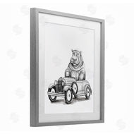 Rachel Nieman | Hippo in Vintage Vehicle