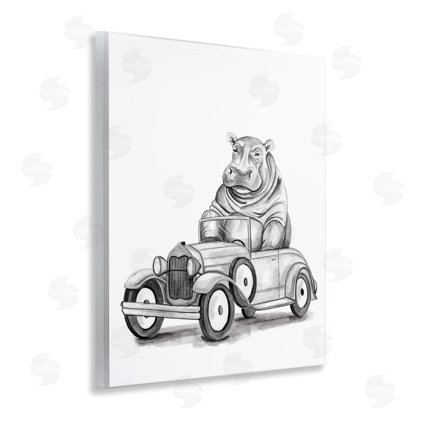 Rachel Nieman | Hippo in Vintage Vehicle