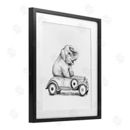 Rachel Nieman | Elephant in Vintage Vehicle
