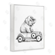 Rachel Nieman | Elephant in Vintage Vehicle