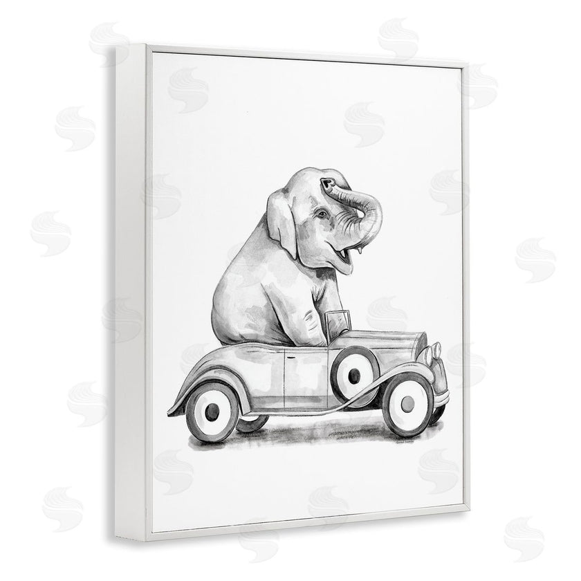 Rachel Nieman | Elephant in Vintage Vehicle