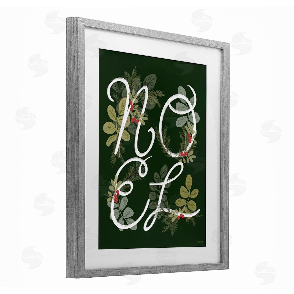 House Fenway Noel with Modern Botanicals Canvas Wall Art Print