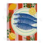 Courtney Haley | Seafood & Herbs on Stripes