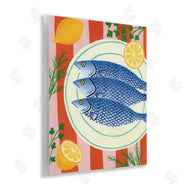Courtney Haley | Seafood & Herbs on Stripes