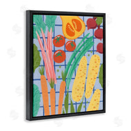 Courtney Haley | Veggie Harvest on Checkered
