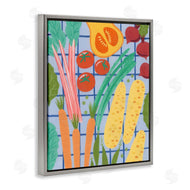 Courtney Haley | Veggie Harvest on Checkered