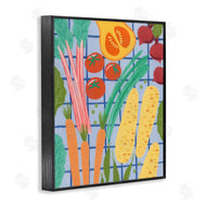 Courtney Haley | Veggie Harvest on Checkered