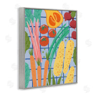 Courtney Haley | Veggie Harvest on Checkered