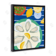 Courtney Haley | Oyster Plate on Stripes