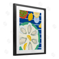 Courtney Haley | Oyster Plate on Stripes
