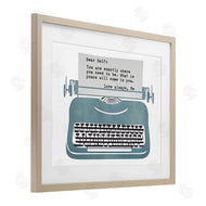 Annabelle Hall | Inspirational Typewriter Note to Self