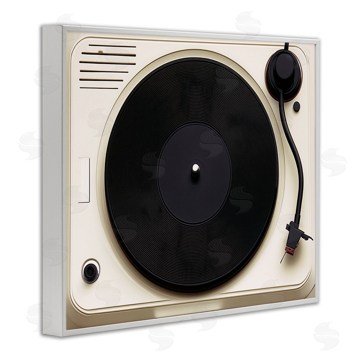 Annabelle Hall Classic Tunes Turntable Canvas Wall Art Print