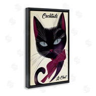 Annabelle Hall | Cocktails Le Chat Poster