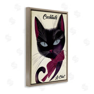 Annabelle Hall | Cocktails Le Chat Poster
