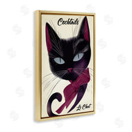 Annabelle Hall | Cocktails Le Chat Poster
