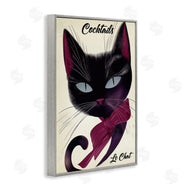 Annabelle Hall | Cocktails Le Chat Poster