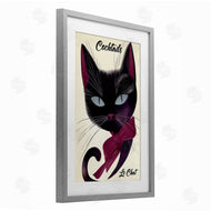 Annabelle Hall | Cocktails Le Chat Poster