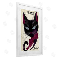 Annabelle Hall | Cocktails Le Chat Poster