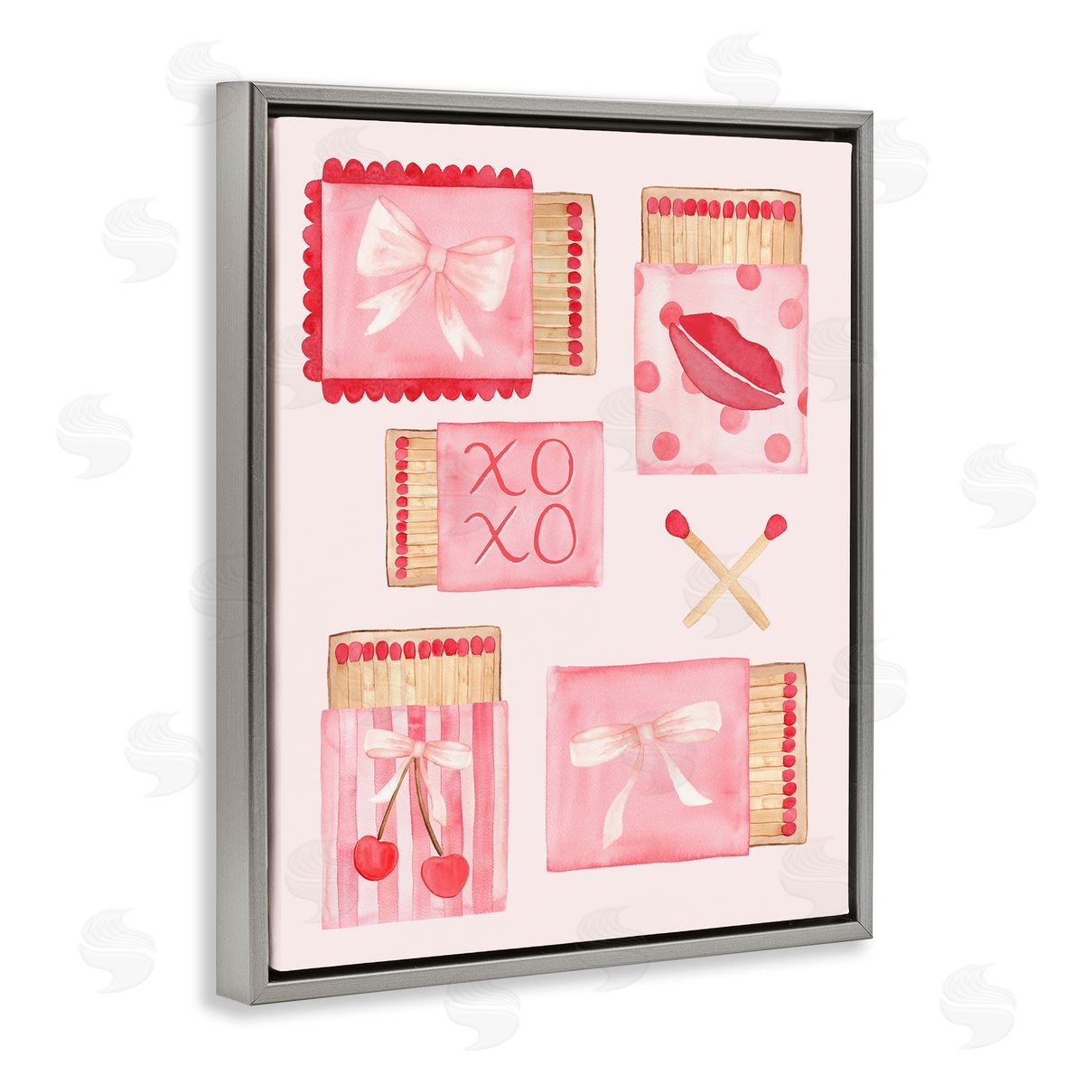 Nina Jacobs Fashion Chic Matchbook Composition Canvas Wall Art Print