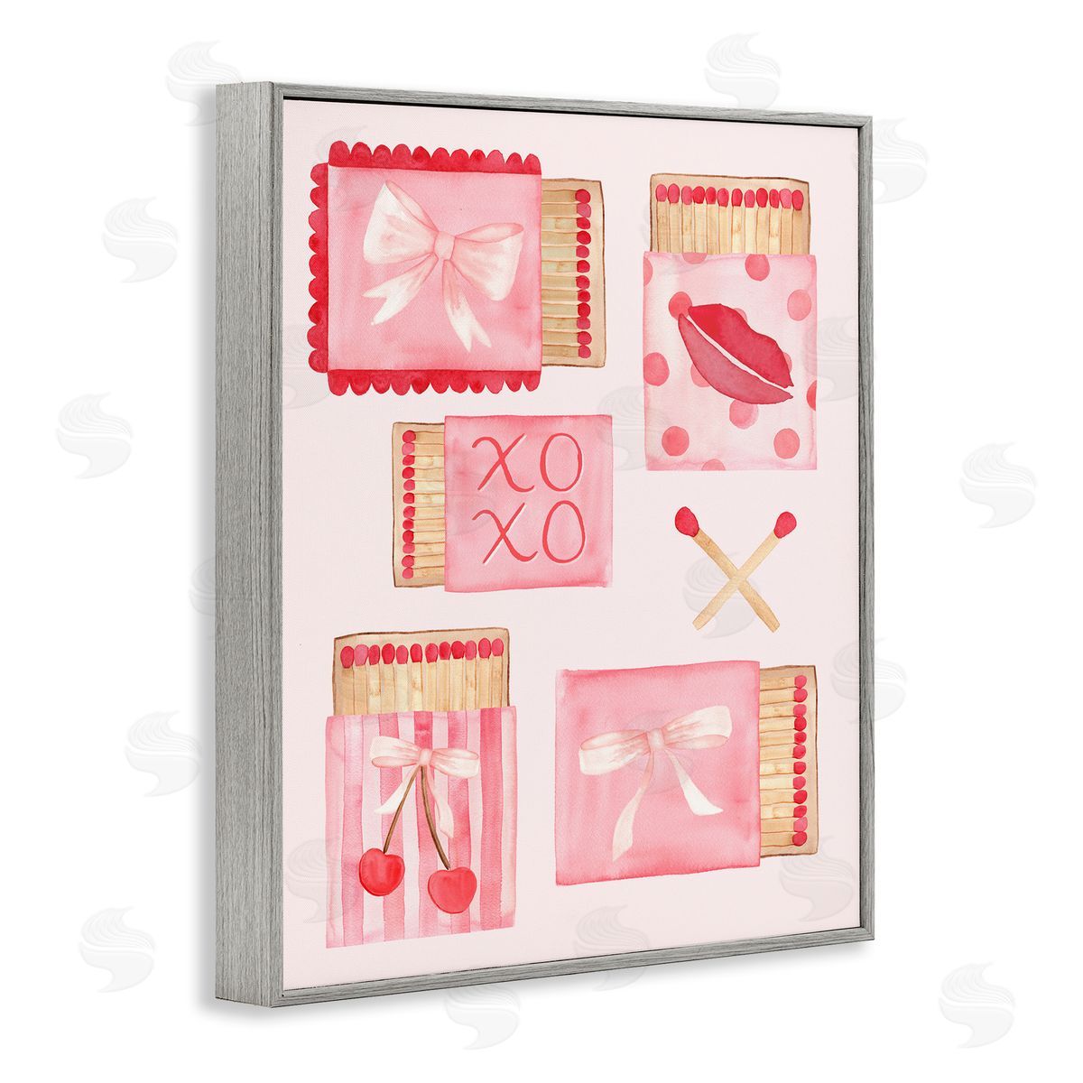 Nina Jacobs Fashion Chic Matchbook Composition Canvas Wall Art Print