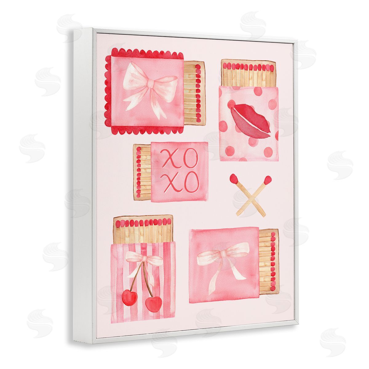 Nina Jacobs Fashion Chic Matchbook Composition Canvas Wall Art Print