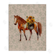 Yen | Cottage Horse with Florals