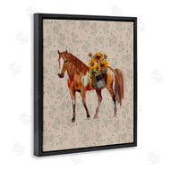 Yen | Cottage Horse with Florals