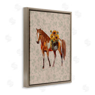 Yen | Cottage Horse with Florals