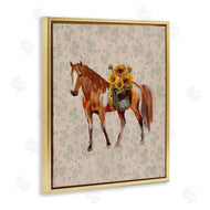 Yen | Cottage Horse with Florals