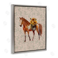 Yen | Cottage Horse with Florals