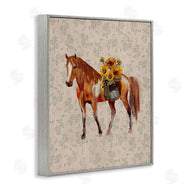 Yen | Cottage Horse with Florals
