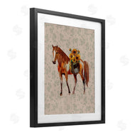 Yen | Cottage Horse with Florals