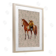 Yen | Cottage Horse with Florals